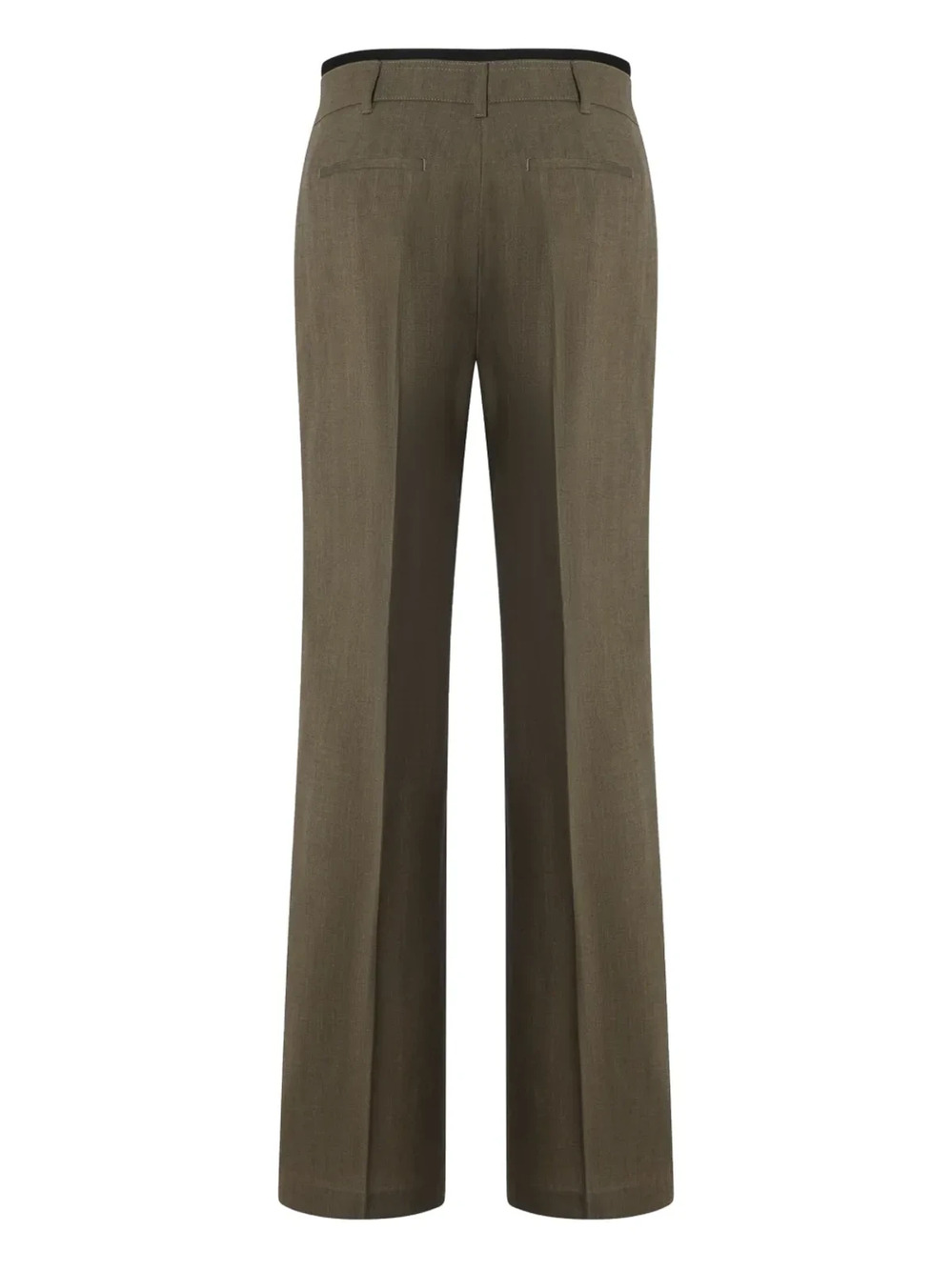 Pinko Classic Marrone Borraccia Tailored Trousers Size IT 36 / US 0